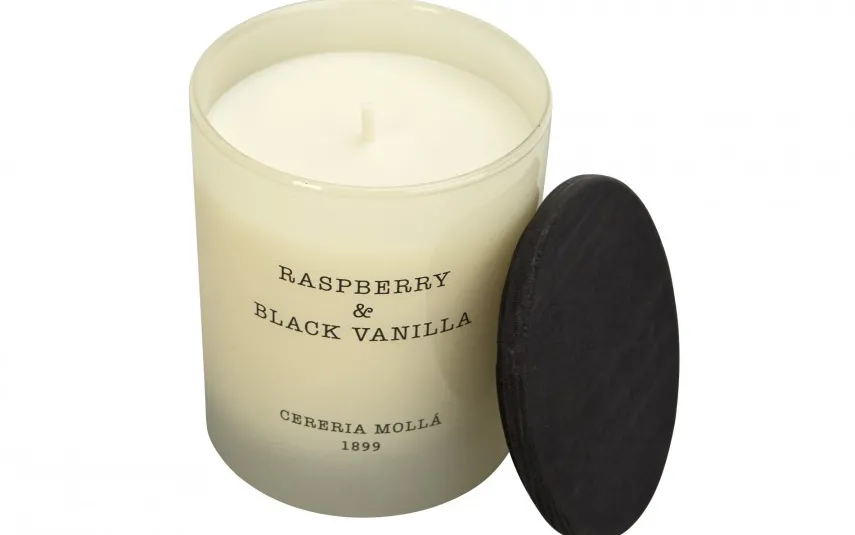 Cereria Molla Świeca 230 g "Raspberry and Black Vanilla" Outlet