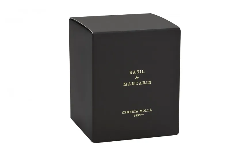 Cereria Molla Świeca Basil & Mandarin 230g Outlet