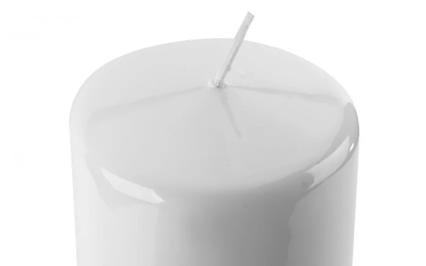Witek Home Świeca klubowa biała wys. 15 cm Hot