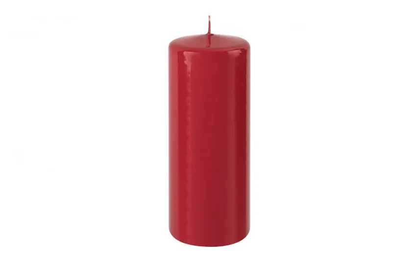 Witek Home Świeca klubowa czerwona wys.15 cm Sale