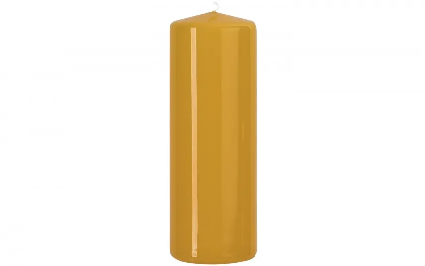 Inna Świeca pieńkowa żółta śr. 7cm Online