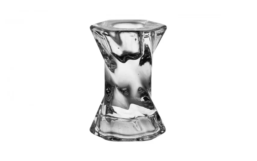 Art-Pol Świecznik szklany 8,5 cm 119163 Discount