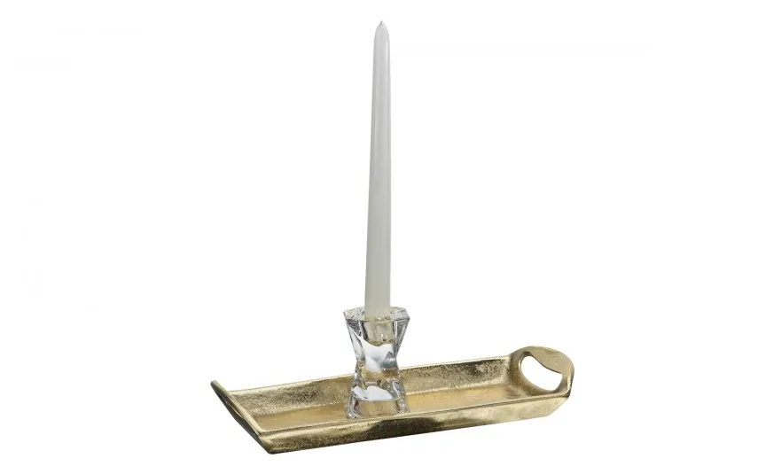Art-Pol Świecznik szklany 8,5 cm 119163 Discount