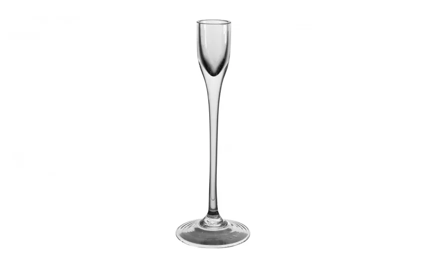 Sigma Glass Świecznik szklany H20 Bocian Clearance