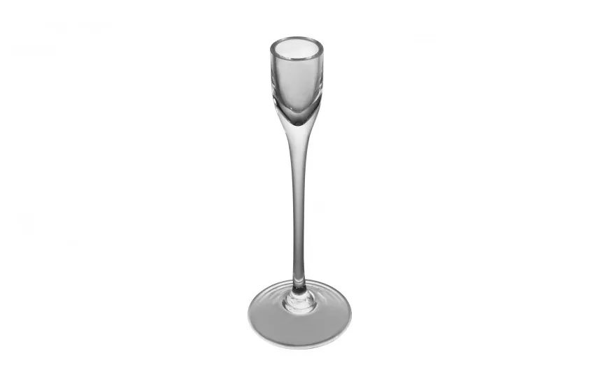 Sigma Glass Świecznik szklany H20 Bocian Clearance
