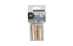Fackelmann Wykałaczki drewniane patyczki 2x150 sztuk 6,5 cm 521657 Hot