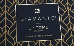 Diamante 2x Kieliszki do białego wina Glitz Sale