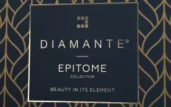 Diamante 2x Kieliszki do wina czerwonego Glitz Fashion