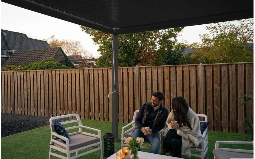 Umbroso Zadaszenie tarasowe PERARA 530x360cm antracyt New