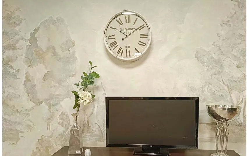 Witek Home Zegar ścienny 50 cm Antiquite Outlet