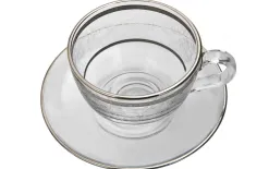 Combi dla Witeks Zestaw 2 filiżanek do cappuccino 230 ml + spodki Laura Clearance