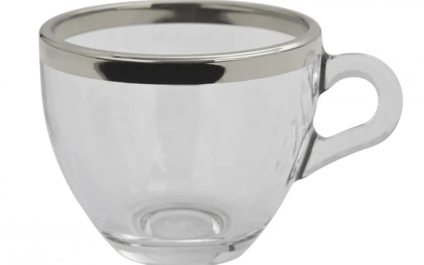 Combi dla Witeks Zestaw 2 filiżanek do espresso 60 ml + spodki Platinium Line Discount