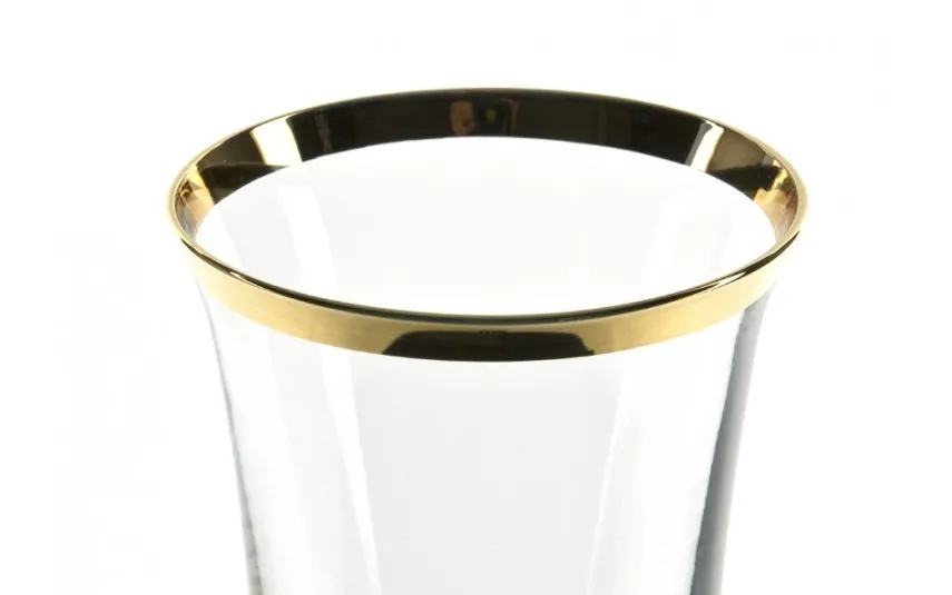 Combi dla Witeks Zestaw 6 Kieliszków do szampana 160 ml Golden Line Clearance