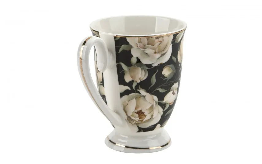 Duo Zestaw 2 kubków 320 ml Royal English Roses Black New