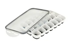 APS Zestaw 2 Pojemników na kostki lodu 28x15cm z pokrywką Discount