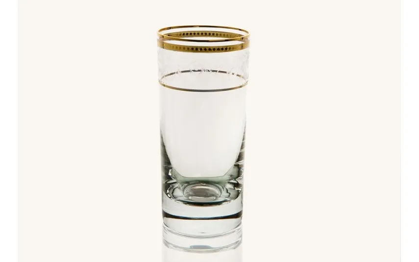 Combi dla Witeks Zestaw 6 Szklanek do piwa 360 ml Dolce Vita Gold Sale