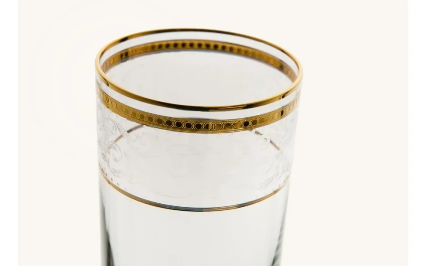 Combi dla Witeks Zestaw 6 Szklanek do piwa 360 ml Dolce Vita Gold Sale