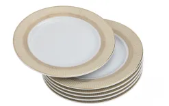 Cmielow Zestaw 6 talerzy deserowych 17 cm Amaro Gold Fashion