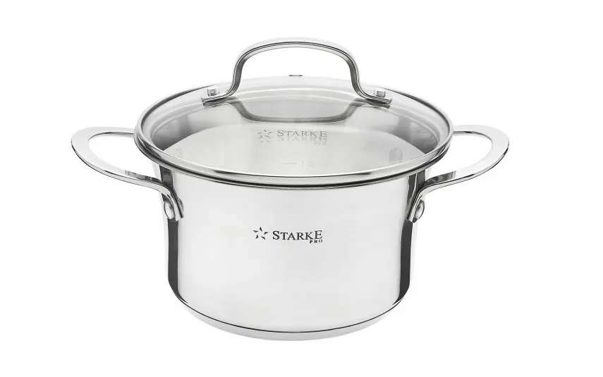 Starke PRO Zestaw garnków nierdzewnych na indukcję Sintesi 10 elementów Discount