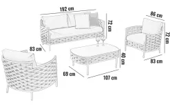 Couture Jardin Zestaw mebli ogrodowych LOOP I Online