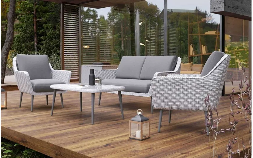 Oltre Zestaw MONZA ROYAL biały Discount