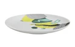Lubiana Zestaw naczyń dla dzieci Domek misia zielony porcelanowy New