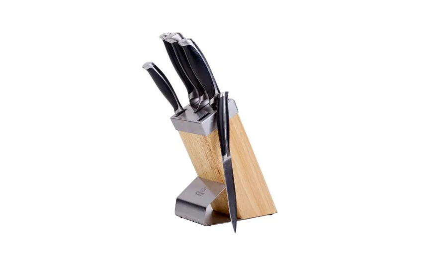 KingHoff Zestaw noży w bloku 6 el. KH-3462 New