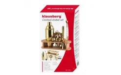Klausberg Zestaw przyborów barowych KB-7583 złoty kolor Outlet