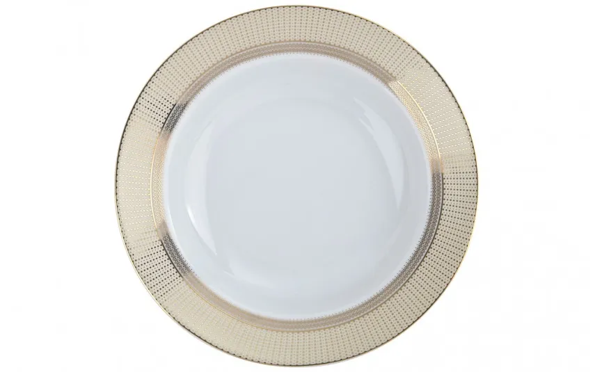 Cmielow Zestaw talerzy dla 6 osób 18 el. Amaro Gold Discount